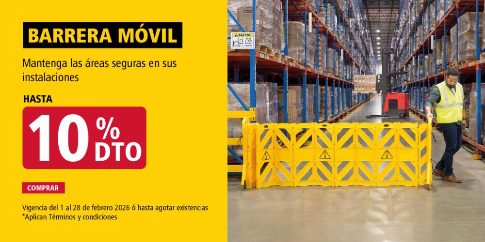 Descuento en Barrera Móvil Rubbermaid Commercial Products