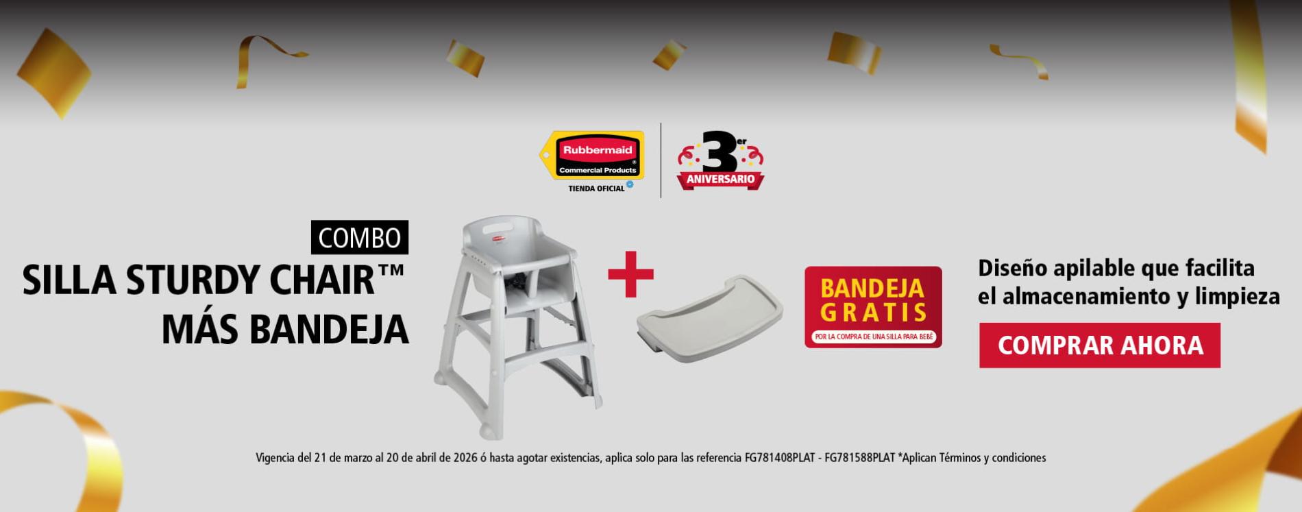 Aniversario tienda oficial-Silla-bebe gratis bandeja.