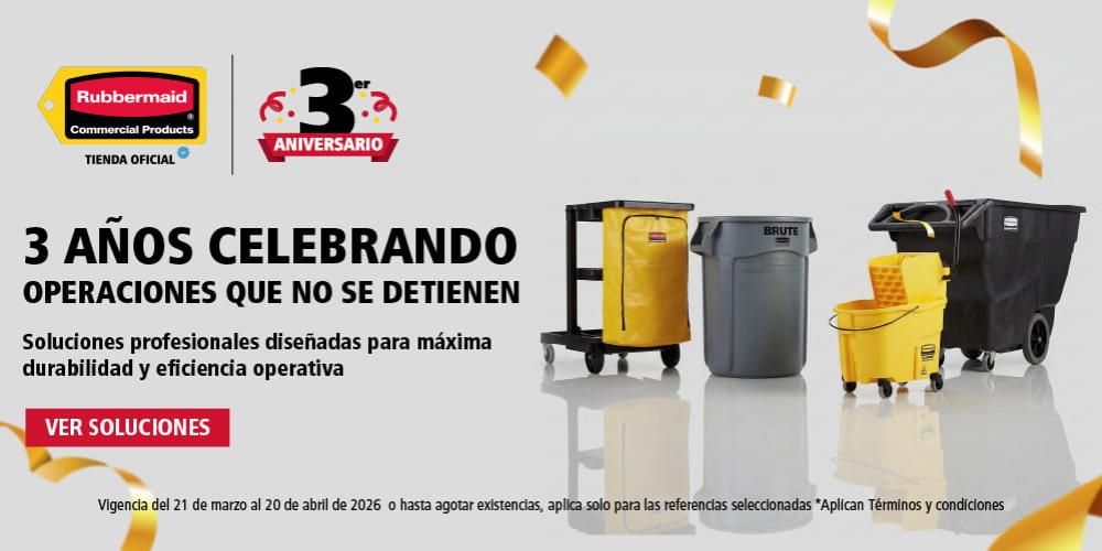Aniversario Tienda Oficial Rubbermaid Commercial Product Colombia
