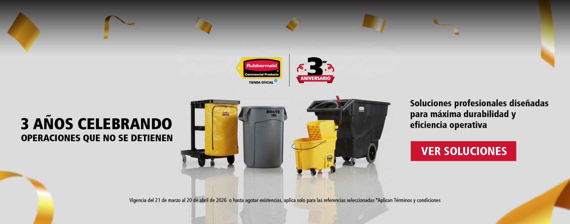 Aniversario Tienda Oficial Rubbermaid Commercial Product Colombia