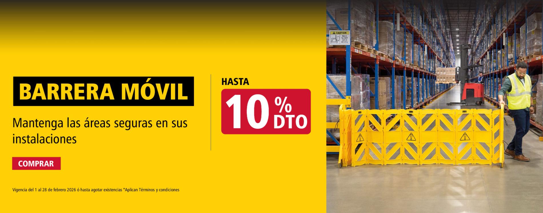 Descuento en Barrera Móvil Rubbermaid Commercial Products