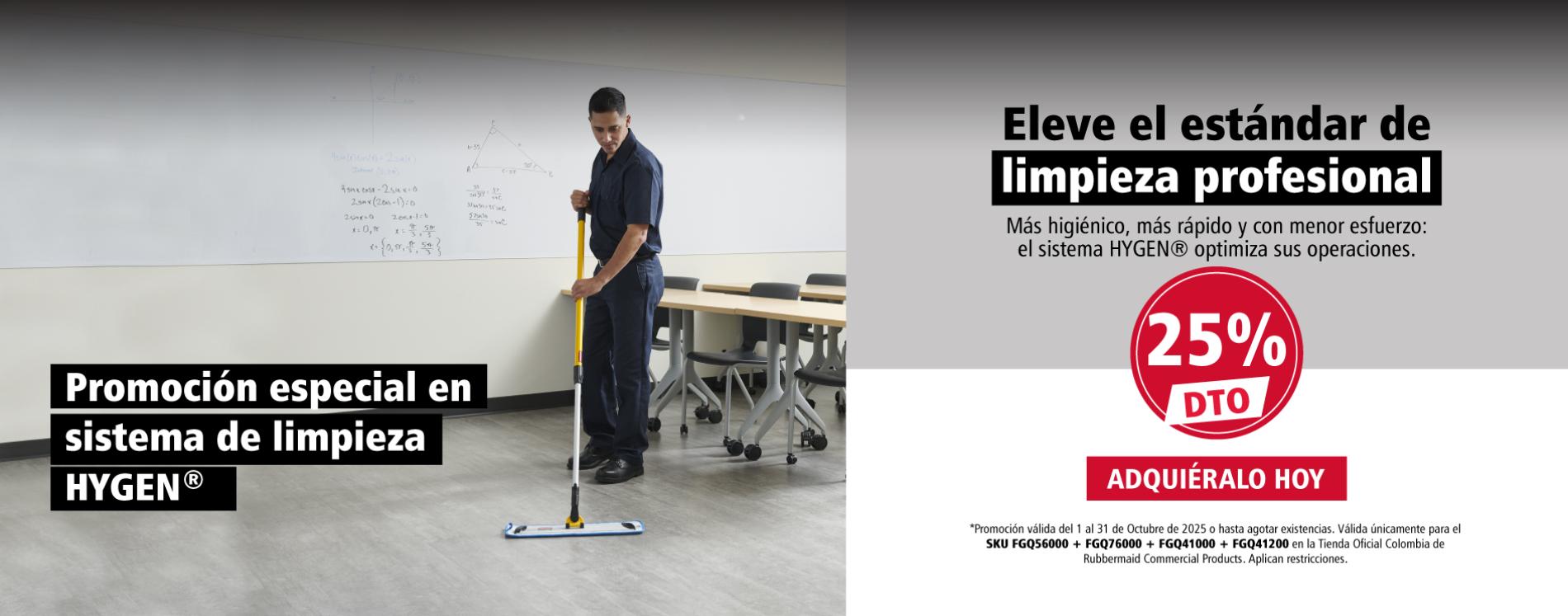 Promoción en kit de limpieza Hygen