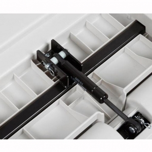 Cambiador de Pañales Vertical Rubbermaid Instalación de Pared FG781988LPLAT_7