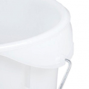 Recipiente Redondo Para Alimentos Con Tapa y Manija 20.8 Litros FG572900WHT - FG573000YEL_2