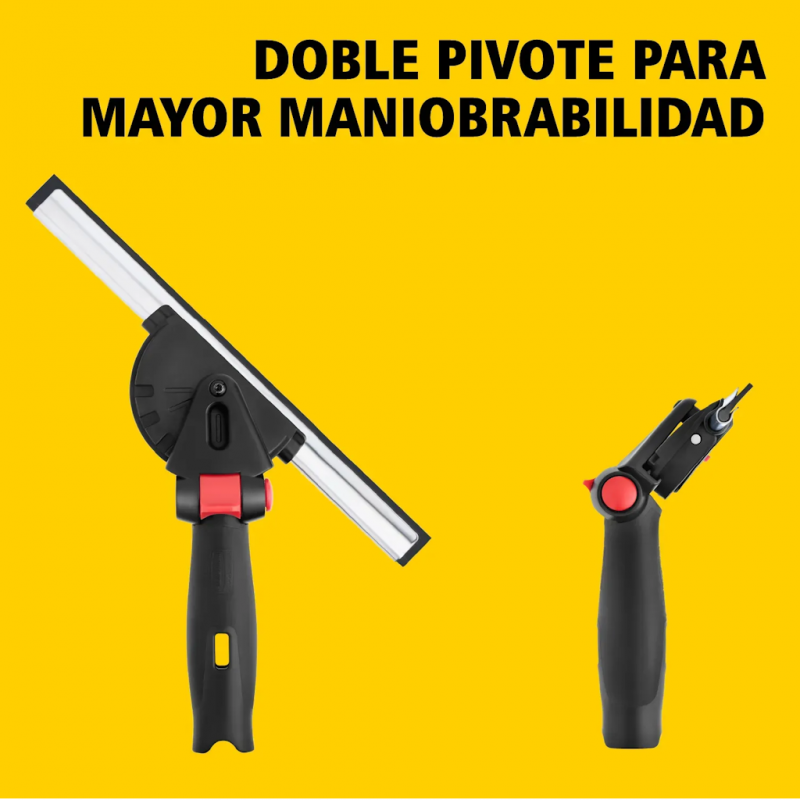 Limpiavidrios Profesional Rubbermaid 35 cm Sin Marcas Acero Inoxidable 2221950_3