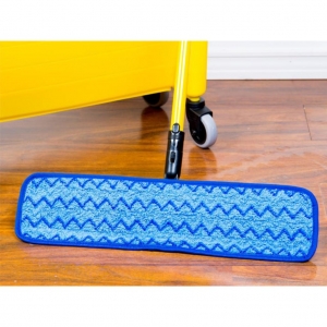 Mopa Plana Microfibra HYGEN 47 cm Trapero Húmedo Azul FGQ41000BL00_2