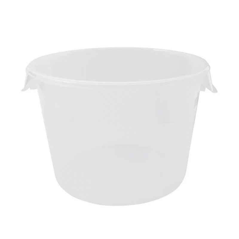 Contenedor Redondo Rubbermaid 11 Litros para Almacenamiento de Alimentos FG572624CLR_1