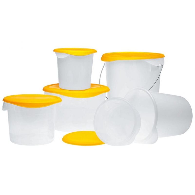 Tapa Rubbermaid para Contenedor Redondo de Alimentos 2.2 y 4.4 Litros FG572200YEL_8