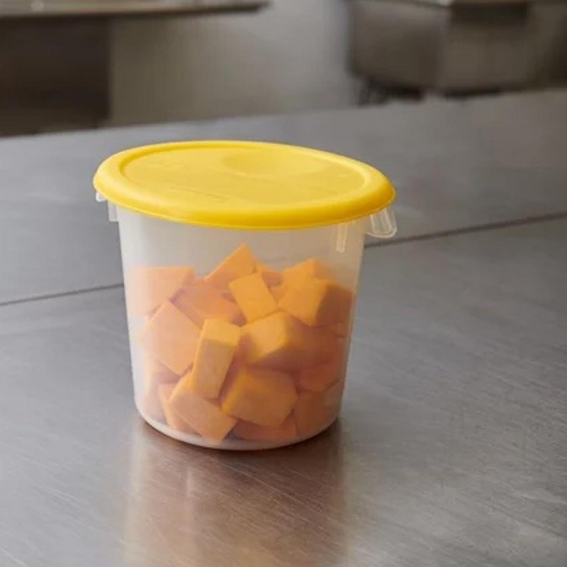 Tapa Rubbermaid para Contenedor Redondo de Alimentos 2.2 y 4.4 Litros FG572200YEL_4
