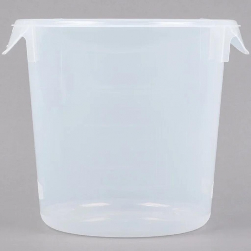 Contenedor Redondo Rubbermaid 3.8 Litros para Almacenamiento de Alimentos FG572124CLR_8