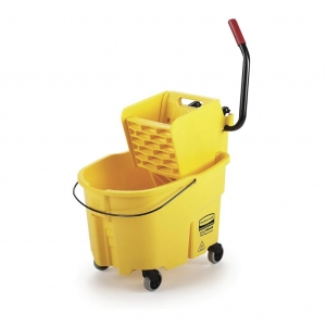 Balde Escurridor 33 litros Rubbermaid WaveBrake® Amarillo FG758088YEL_1