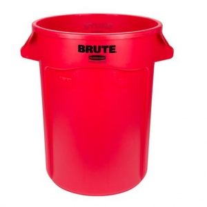 Contenedor Brute 121 litros Sin Tapa Rojo Rubbermaid FG263200RED_1