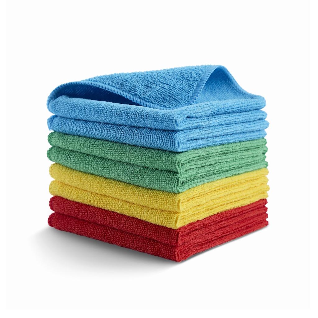 Paño de Microfibra Ligera Rubbermaid HYGEN R-40 40x40 cm Verde 1820582_6