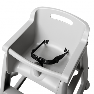 Silla Comedor Bebé Rubbermaid Con Ruedas Gris Gratis Bandeja FG780508PLAT_6