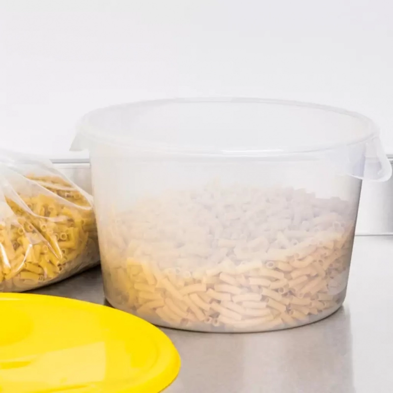 Contenedor Redondo Rubbermaid 11 Litros para Almacenamiento de Alimentos FG572624CLR_3
