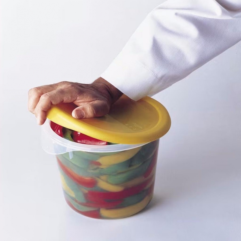 Tapa Rubbermaid para Contenedor Redondo de Alimentos 2.2 y 4.4 Litros FG572200YEL_6