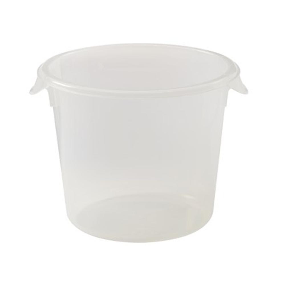 Contenedor Redondo Rubbermaid 3.8 Litros para Almacenamiento de Alimentos FG572124CLR_1