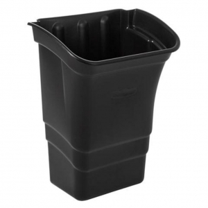Cubo de Desechos 30 Litros Negro para Carro de Servicio Rubbermaid FG335388BLA_1