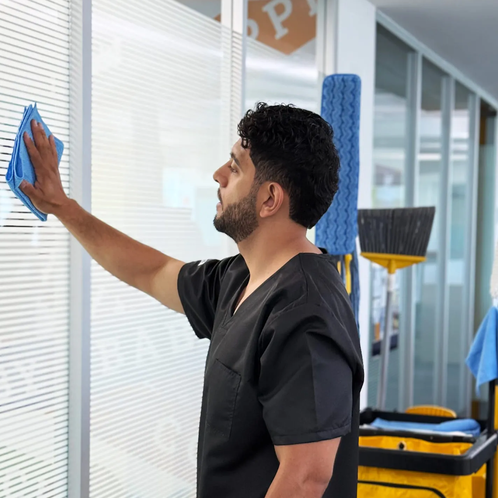 Pack X6 de Paños de Microfibra Azul De Uso General Rubbermaid 2207132_9