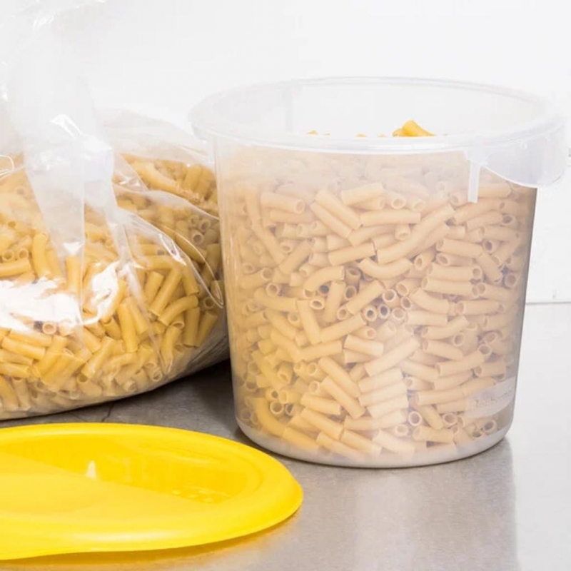 Contenedor Redondo Rubbermaid 3.8 Litros para Almacenamiento de Alimentos FG572124CLR_3