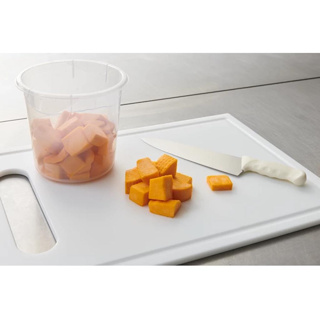 Contenedor Redondo Rubbermaid 3.8 Litros para Almacenamiento de Alimentos FG572124CLR_6
