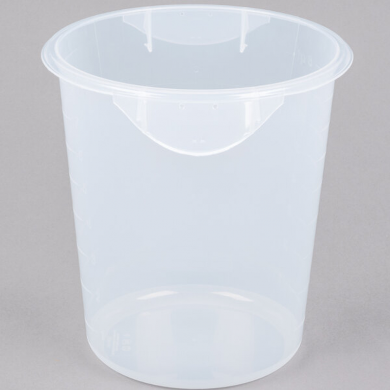 Contenedor Redondo Rubbermaid 7.6 Litros para Almacenamiento de Alimentos FG572424CLR_6