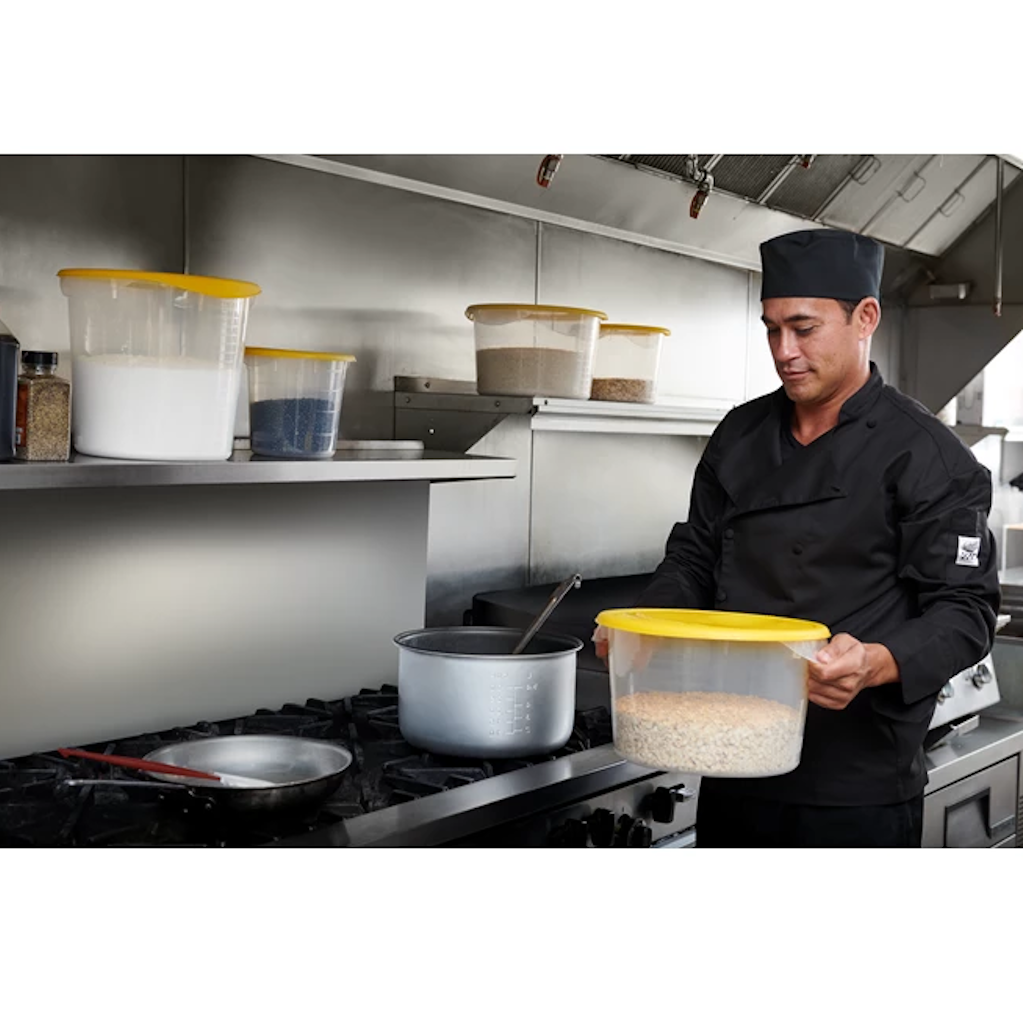 Contenedor Redondo Rubbermaid 7.6 Litros para Almacenamiento de Alimentos FG572424CLR_9