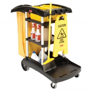 Carro de Limpieza con Bolsa Amarilla Alta Capacidad FG9T7200BLA_7