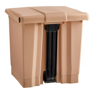 Papelera de Pedal 30 litros Beige Rubbermaid FG614300BEIG_3