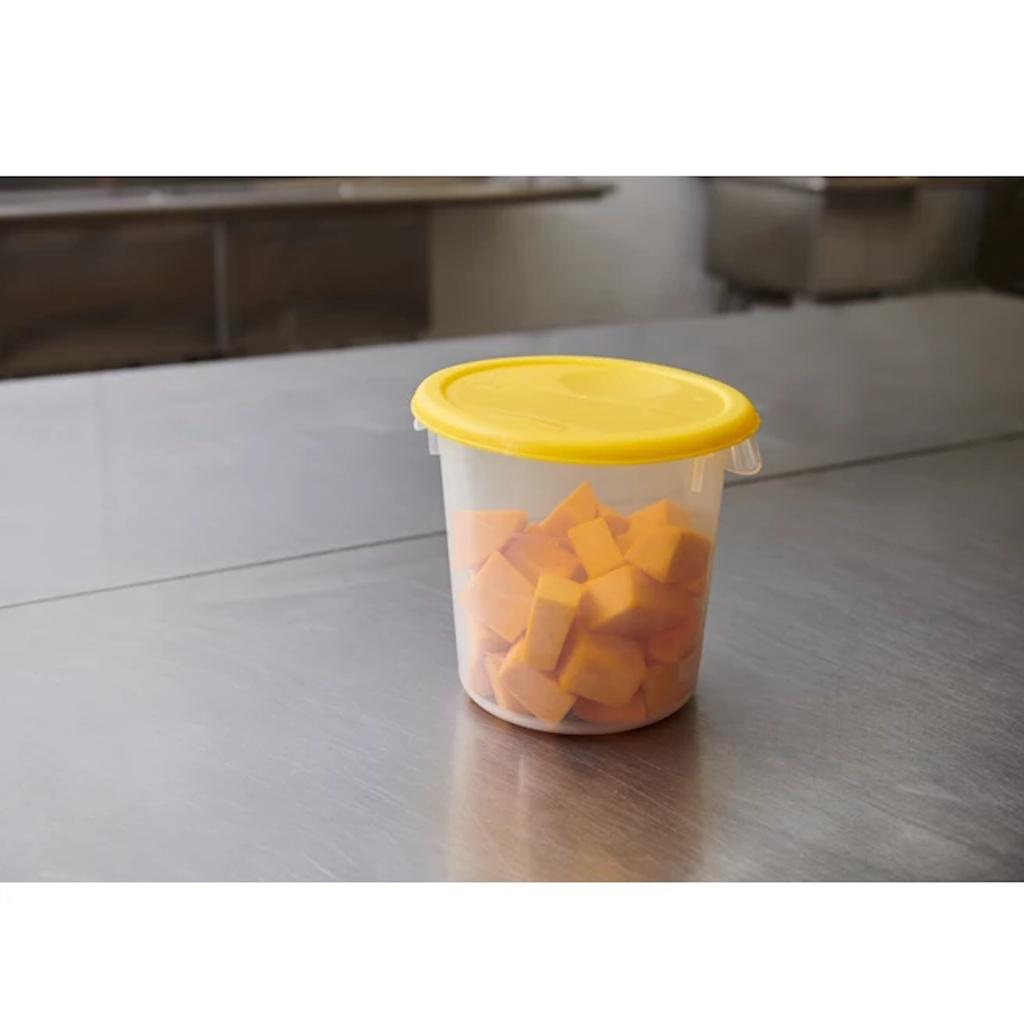 Contenedor Redondo Rubbermaid 3.8 Litros para Almacenamiento de Alimentos FG572124CLR_10