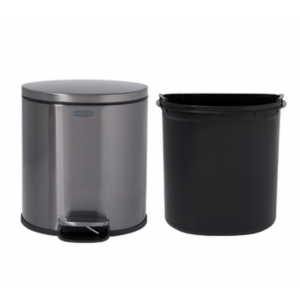 Papelera de Pedal en Acero Inoxidable 6 Lts 2179282_5