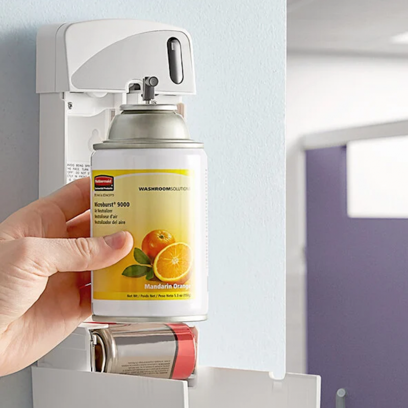 Repuesto para Dispensador de Olores Rubbermaid Microburst 9000 Aroma Naranja Mandarina_2