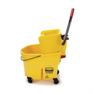 Balde Escurridor 33 litros Rubbermaid WaveBrake® Amarillo FG758088YEL_5