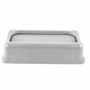 Tapa Oscilante para Contenedor Slim Jim 87 litros Gris FG267360GRAY_1