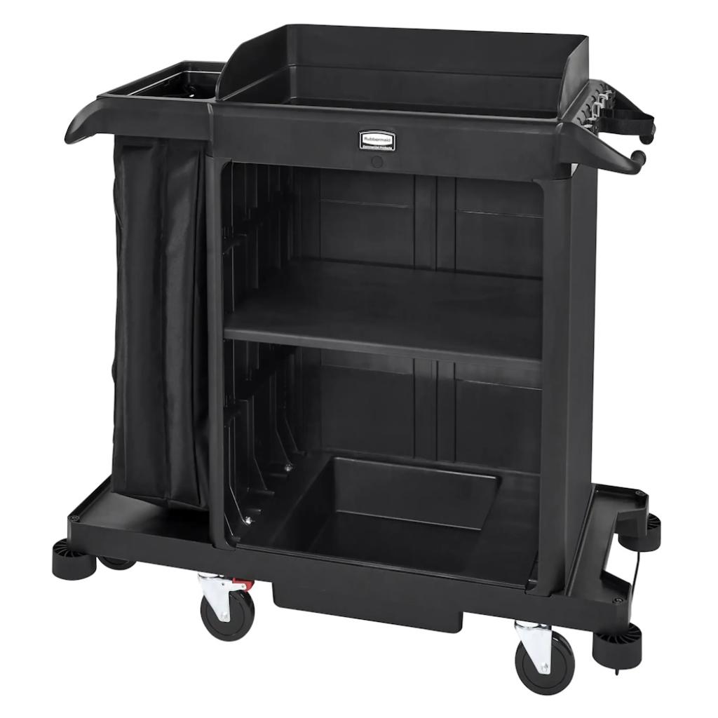 Carro Camarista Rubbermaid Compacto Negro 2202585_1