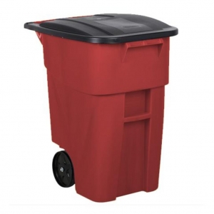 Contenedor Brute con Ruedas 189 litros Rojo 1934089_1