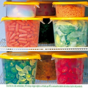 Recipiente Redondo Para Alimentos Con Tapa 20.8 Litros FG572800WHT - FG573000YEL_8