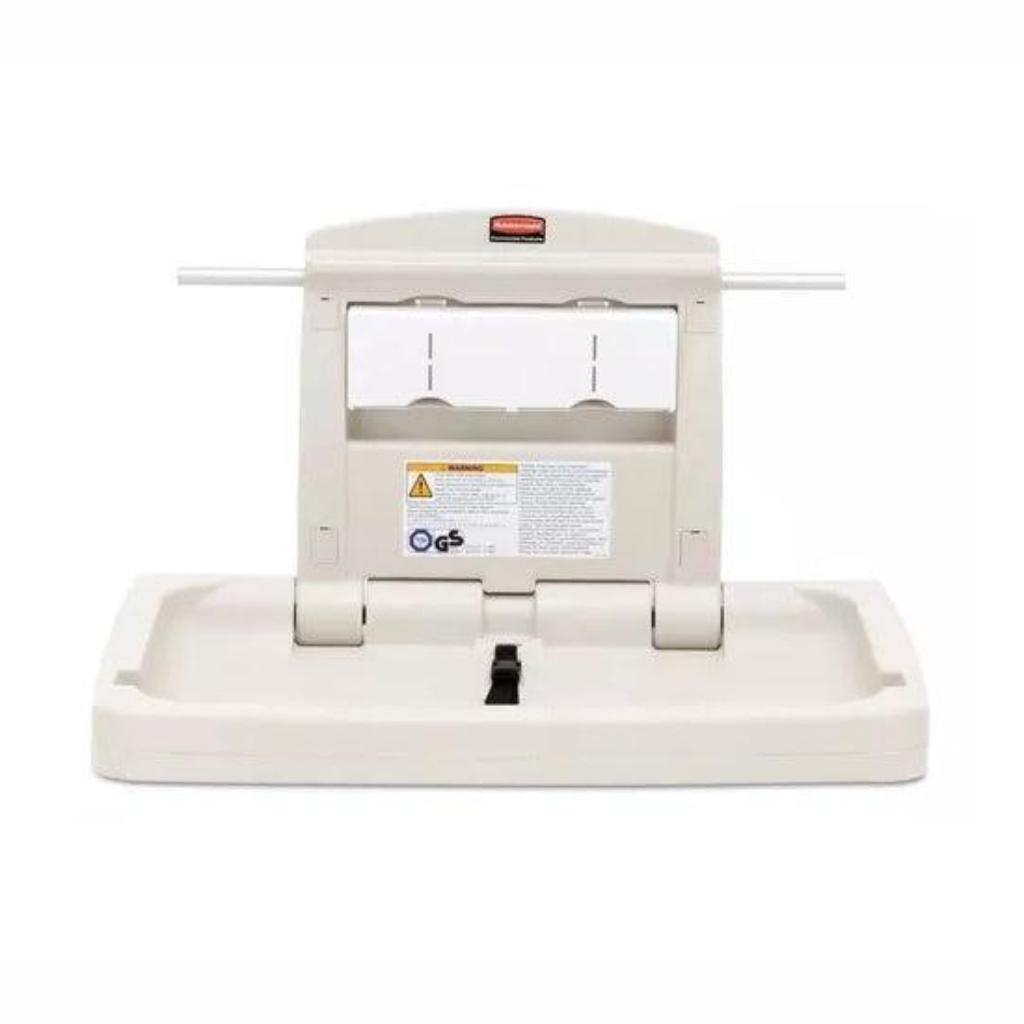 Cambiador de Pañales Horizontal Rubbermaid FG781888LPLAT Con Papelera 6 litros Incluida_1