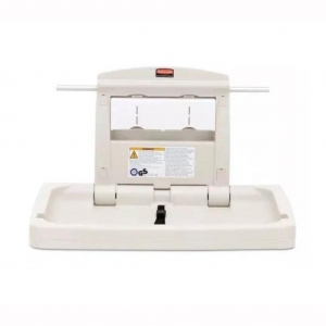 Cambiador de Pañales Horizontal Rubbermaid Instalación de Pared FG781888LPLAT_1