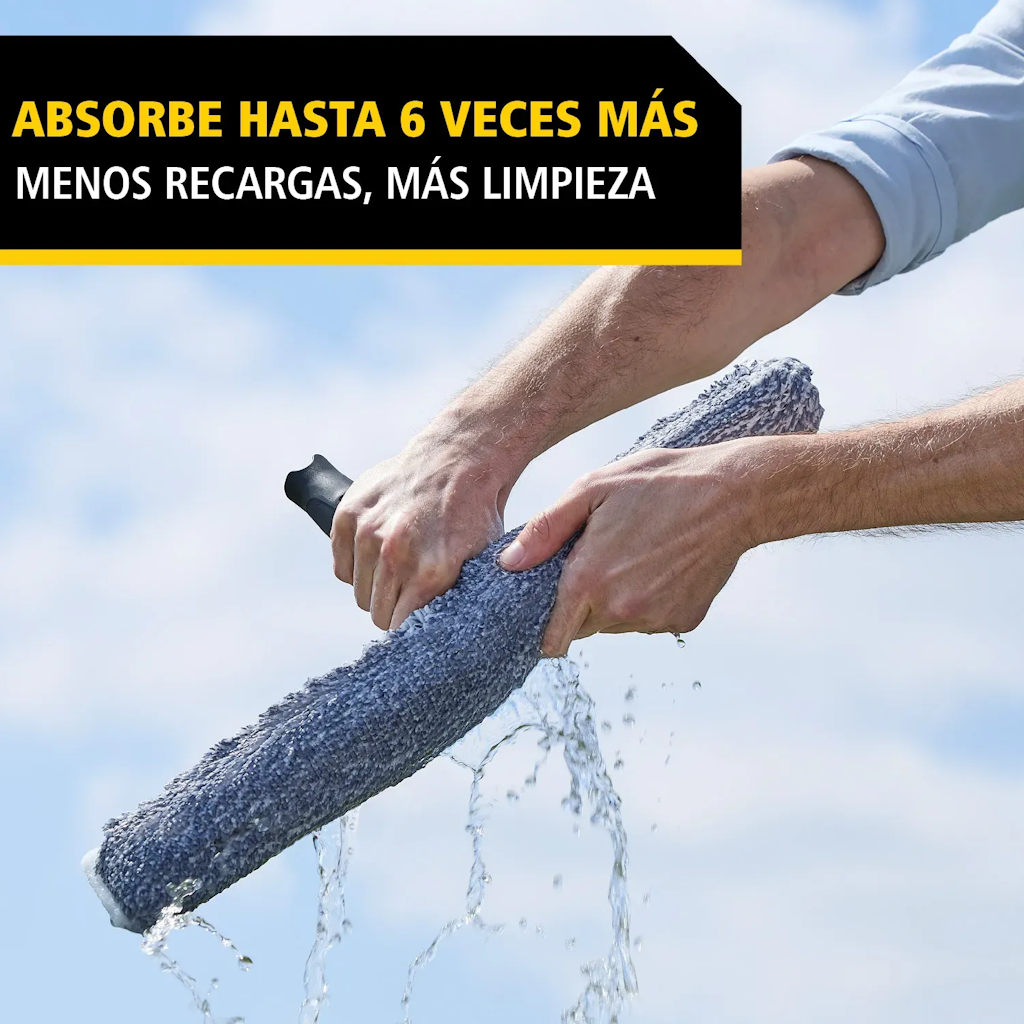 Limpiavidrios Plástico con Mopa de Microfibra Rubbermaid 35 cm 2221945_2