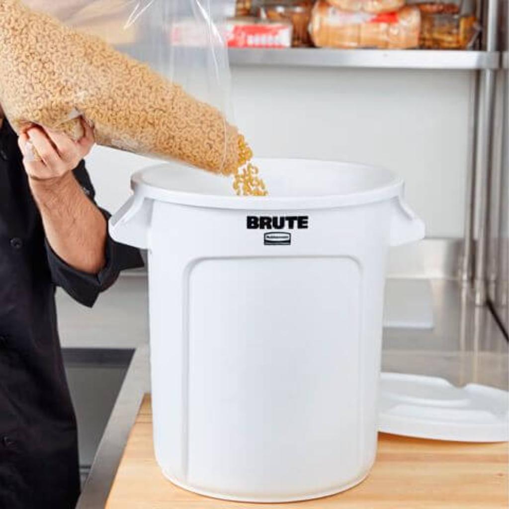 Contenedor Brute 38 Litros Blanco Rubbermaid FG261000WHT_2