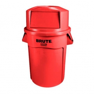 Caneca Brute 121 Litros FG263200RED con Tapa Domo Rojo FG263788RED_1