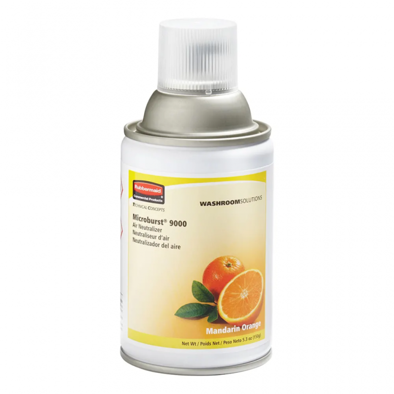Repuesto para Dispensador de Olores Rubbermaid Microburst 9000 Aroma Naranja Mandarina_1