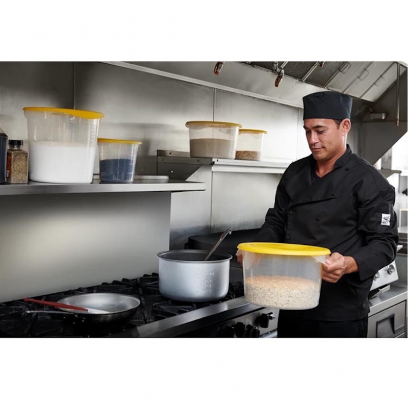 Contenedor Redondo Rubbermaid 5.6 Litros para Almacenamiento de Alimentos FG572324CLR_5