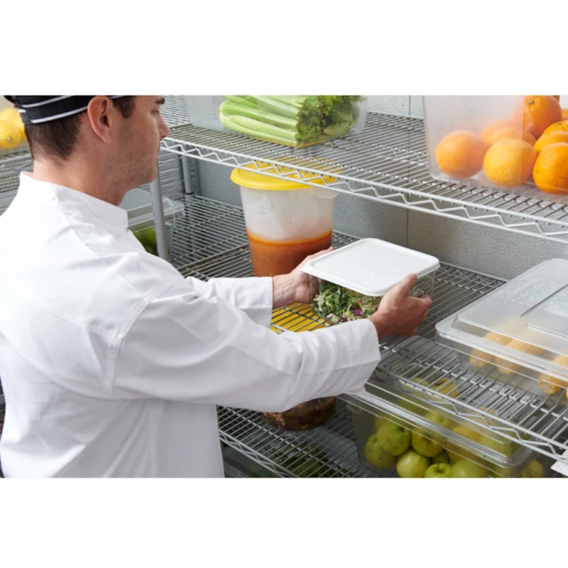 Contenedor Redondo Rubbermaid 7.6 Litros para Almacenamiento de Alimentos FG572424CLR_8