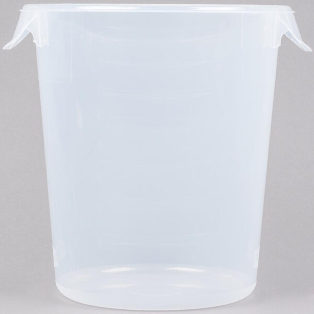 Contenedor Redondo Rubbermaid 7.6 Litros para Almacenamiento de Alimentos FG572424CLR_5