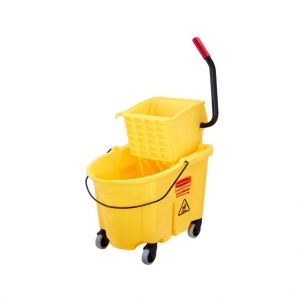 Balde Escurridor 33 litros Rubbermaid WaveBrake® Amarillo FG758088YEL_8