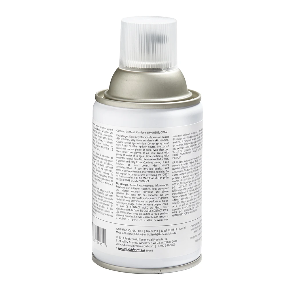Repuesto para Dispensador de Olores Rubbermaid Microburst 9000 Aroma Naranja Mandarina_3