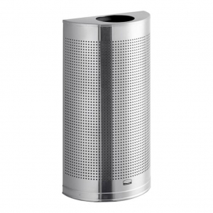 Contenedor Acero Inoxidable Texturizado Media Luna 45 Litros FGSH12SSPL_1