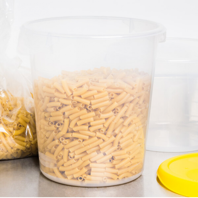Contenedor Redondo Rubbermaid 7.6 Litros para Almacenamiento de Alimentos FG572424CLR_3